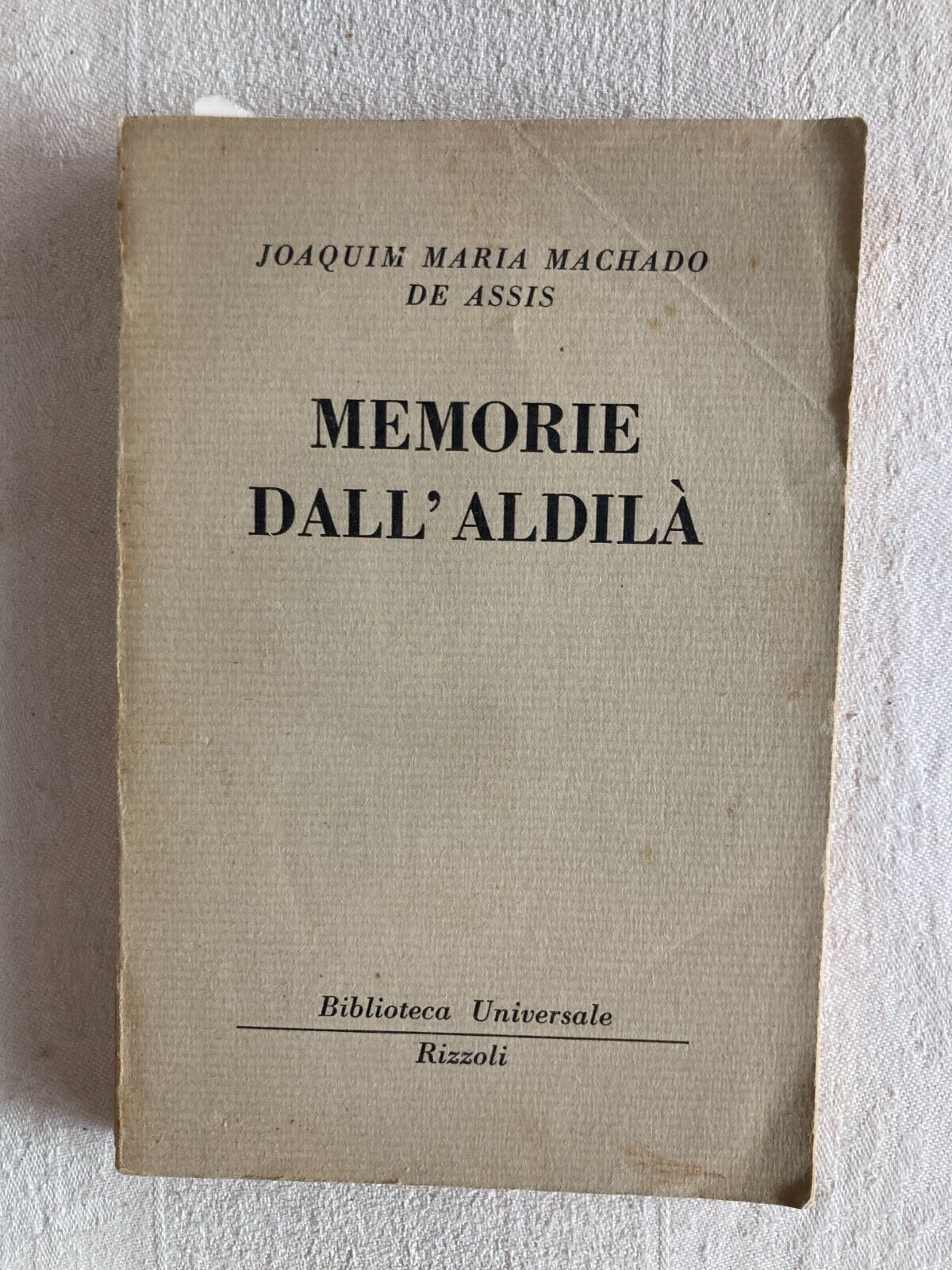 MEMORIE DALL'ALDILA'